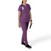 Blusa médica tipo túnica con cuello en V «Force Essentials» para mujer