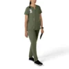 Blusa médica tipo túnica con cuello en V «Force Essentials» para mujer