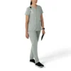 Blusa médica tipo túnica con cuello en V «Force Essentials» para mujer