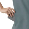 Blusa quirúrgica de cuello en V Rugged Flex Fld para mujer