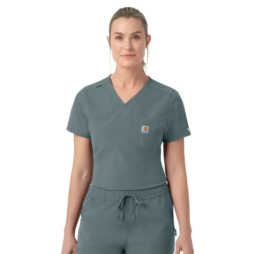Blusa quirúrgica para mujer Rugged Flex Fld para meter por dentro