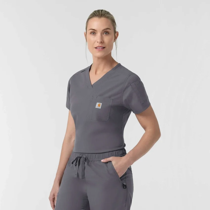 Blusa quirúrgica para mujer Rugged Flex Fld para meter por dentro