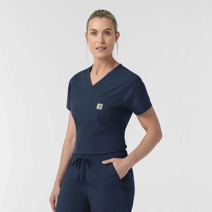 Blusa quirúrgica para mujer Rugged Flex Fld para meter por dentro