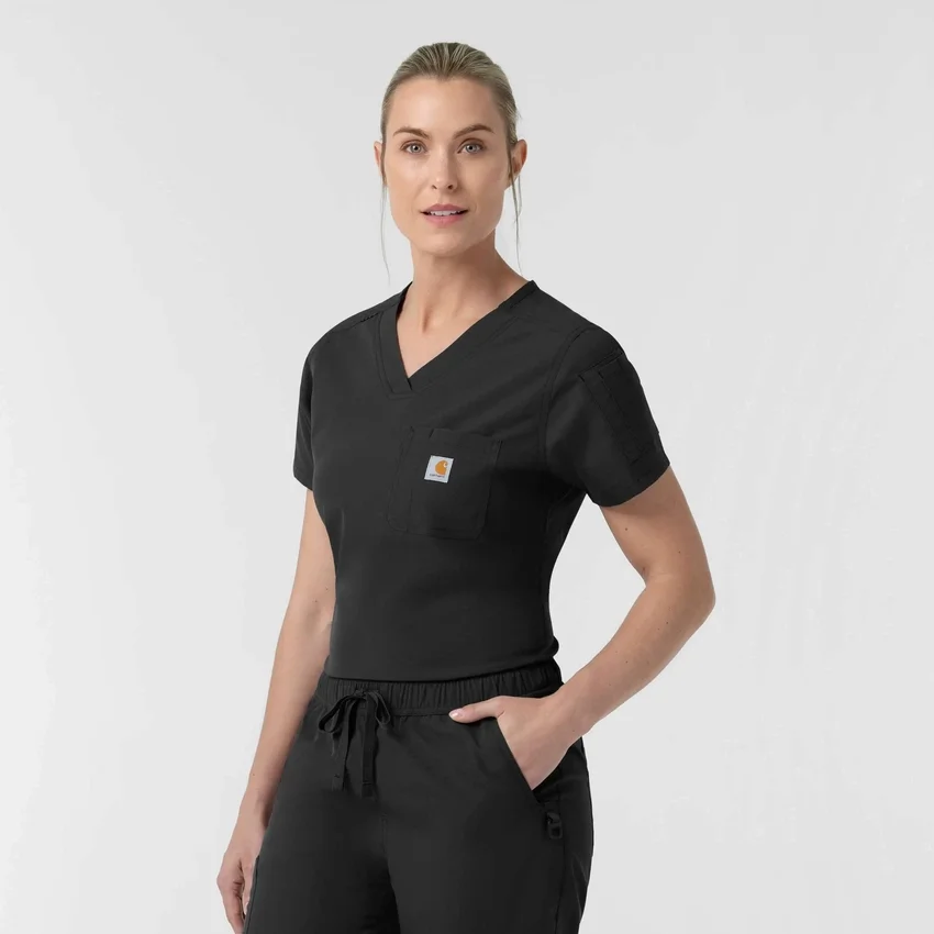 Blusa quirúrgica para mujer Rugged Flex Fld para meter por dentro