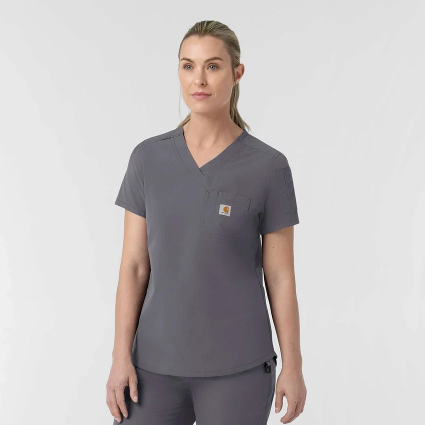 Blusa quirúrgica para mujer Rugged Flex Fld para meter por dentro