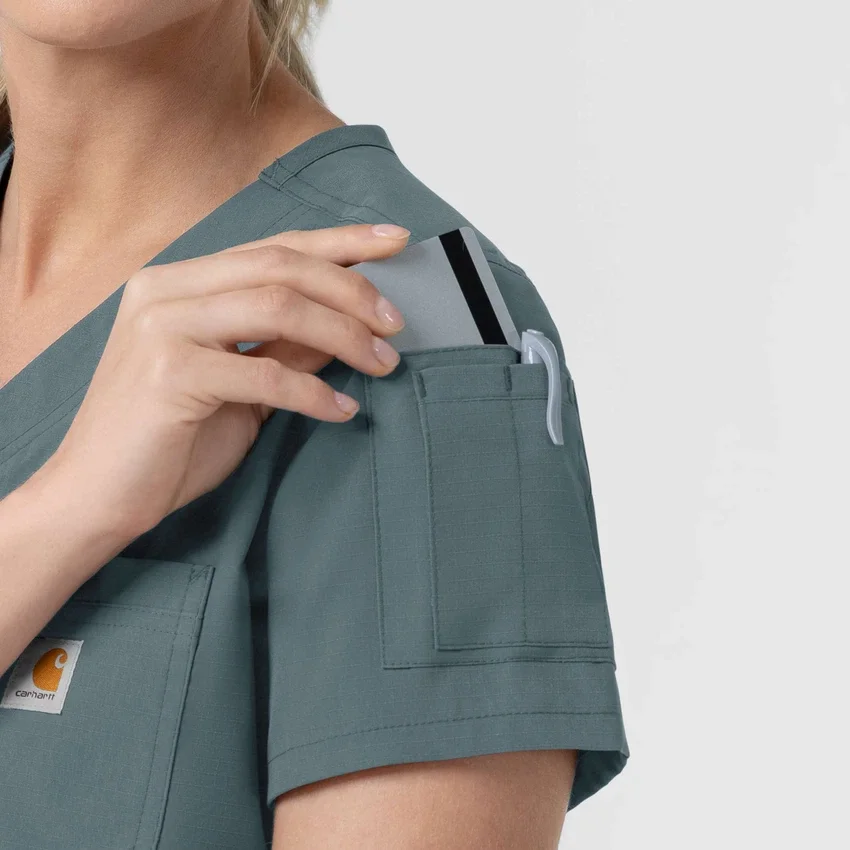 Blusa quirúrgica para mujer Rugged Flex Fld para meter por dentro