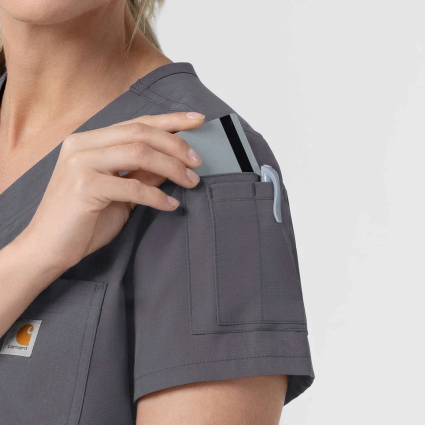 Blusa quirúrgica para mujer Rugged Flex Fld para meter por dentro