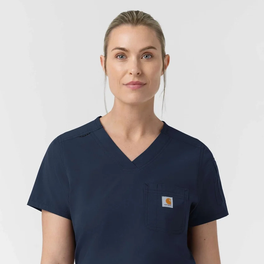 Blusa quirúrgica para mujer Rugged Flex Fld para meter por dentro
