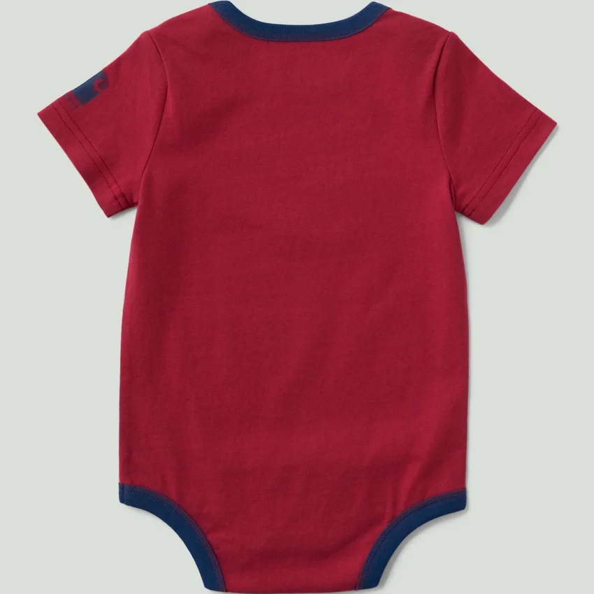 Body con manguitos cortos para niños (bebés) para acampada