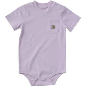 Body con manguitos cortos y bolsillo para niños (bebé)