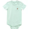 Body con manguitos cortos y bolsillo para niños (bebé)