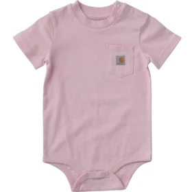Body con manguitos cortos y bolsillo para niños (bebé)