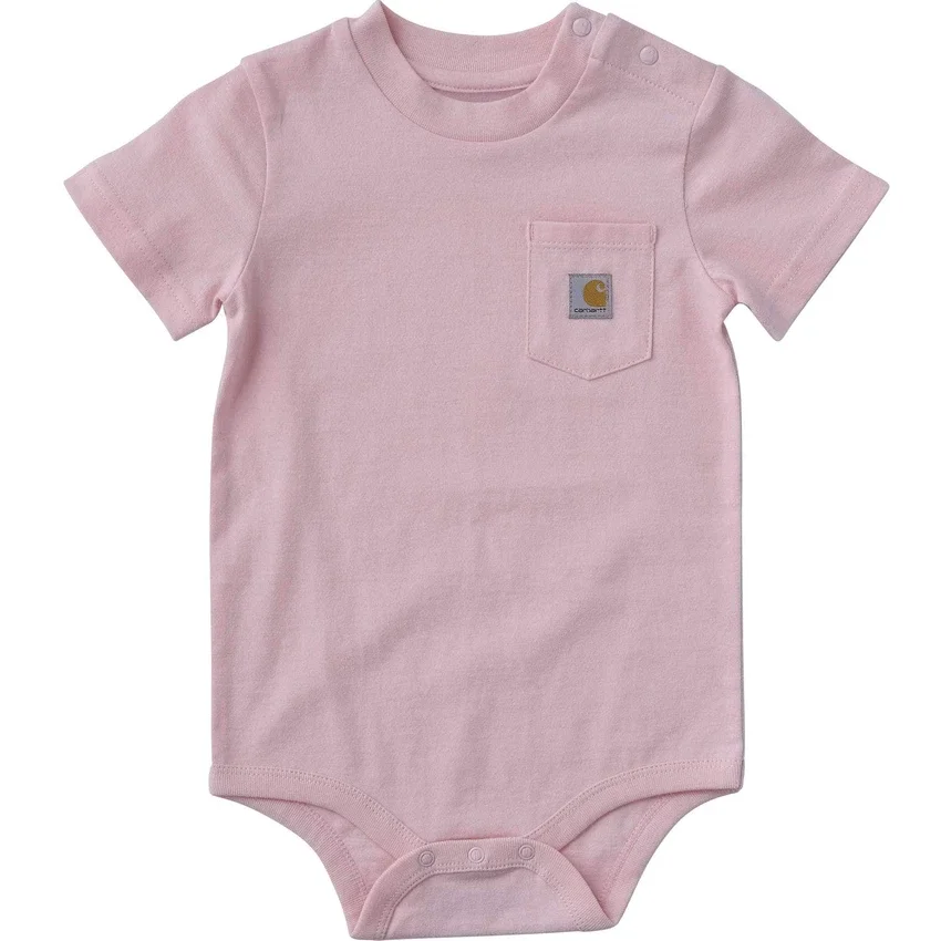 Body con manguitos cortos y bolsillo para niños (bebé)