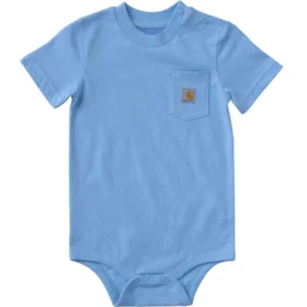 Body con manguitos cortos y bolsillo para niños (bebé)