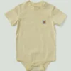 Body con manguitos cortos y bolsillo para niños (bebé)
