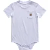 Body con manguitos cortos y bolsillo para niños (bebé)