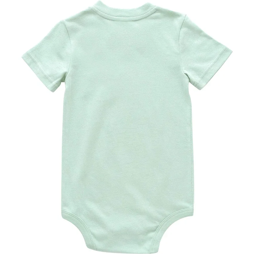 Body con manguitos cortos y bolsillo para niños (bebé)