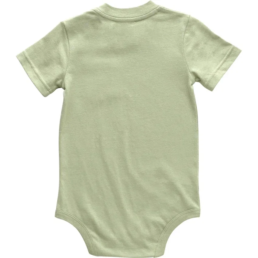 Body con manguitos cortos y bolsillo para niños (bebé)