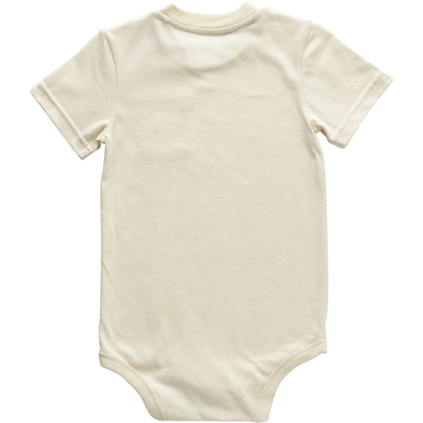 Body con manguitos cortos y bolsillo para niños (bebé)