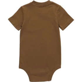 Body con manguitos cortos y bolsillo para niños (bebé)