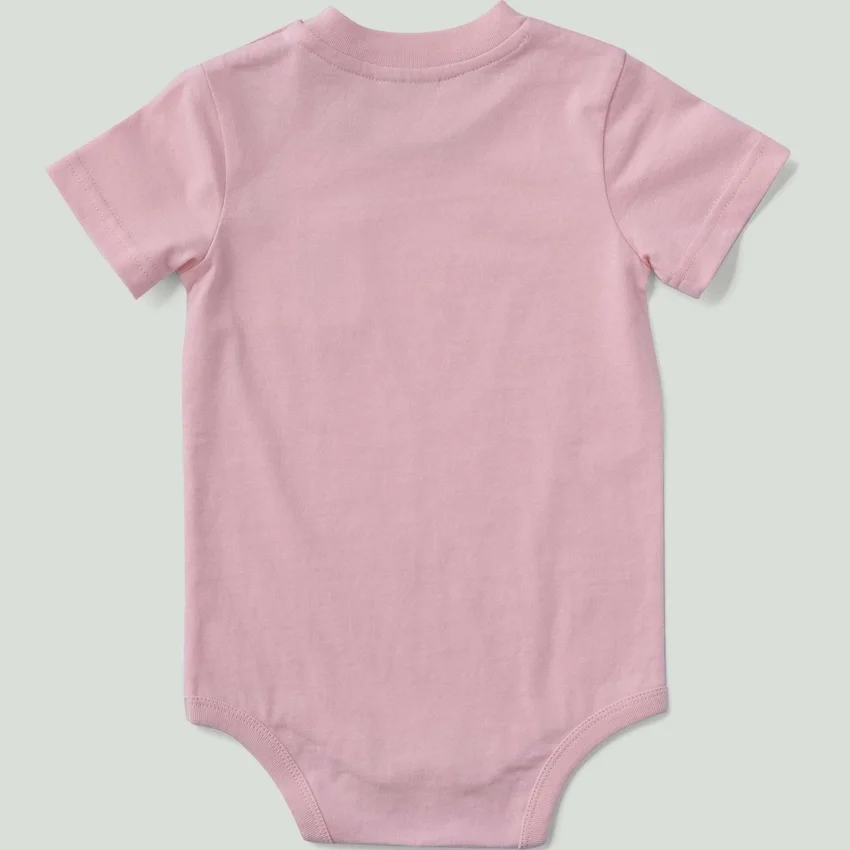 Body con manguitos cortos y bolsillo para niños (bebé)