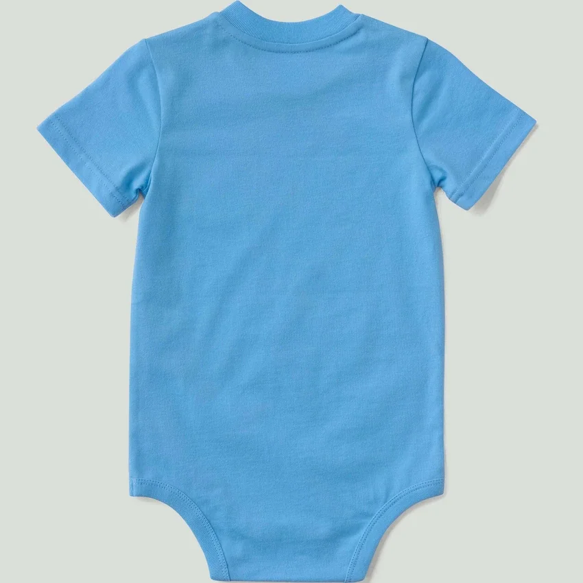 Body con manguitos cortos y bolsillo para niños (bebé)