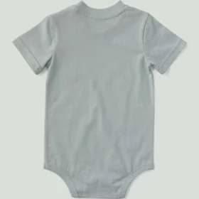 Body con manguitos cortos y bolsillo para niños (bebé)