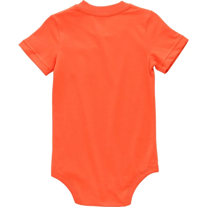 Body con manguitos cortos y bolsillo para niños (bebé)