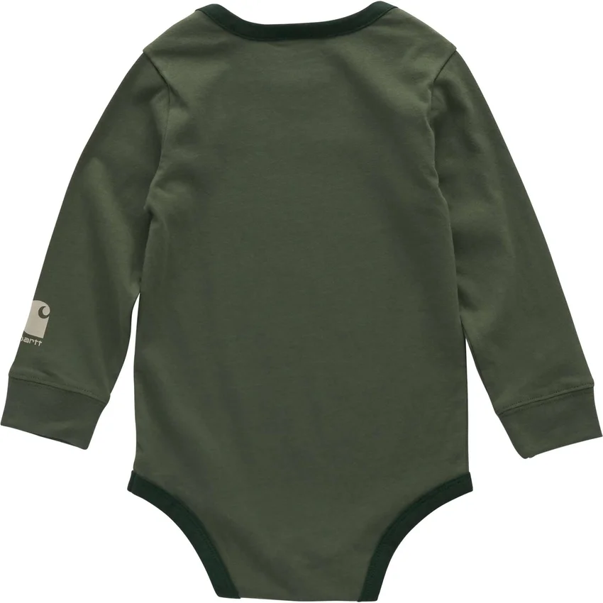 Body con manguitos largos y estampado de perro para niño (bebé)