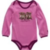 Body con manguitos «Puppy» para niña (bebé)