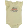 Body «Veggie» con manguitos cortos y volantes para niña (bebé)