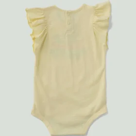 Body «Veggie» con manguitos cortos y volantes para niña (bebé)