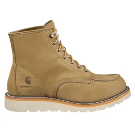Bota con cuña y puntera Moc de 6"