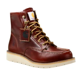 Bota con cuña y puntera Moc de 6"
