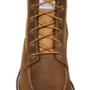Bota con cuña y puntera Moc de 6"