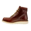 Bota con cuña y puntera Moc de 6"