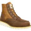 Bota con cuña y puntera Moc de 6"