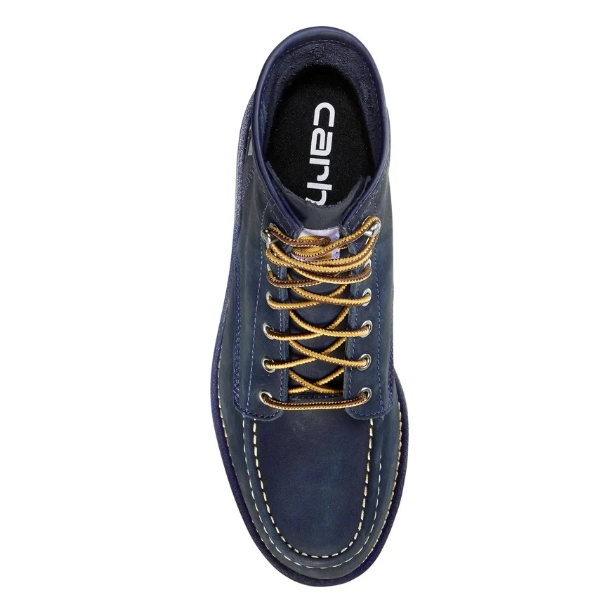 Bota con cuña y puntera Moc de 6"