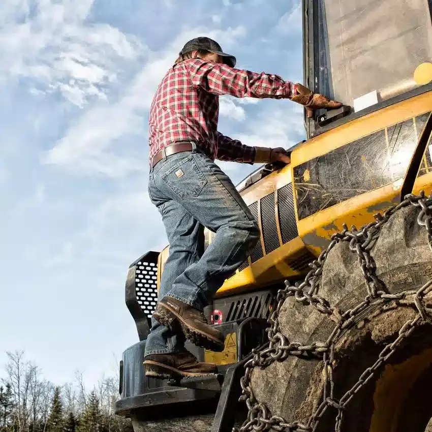 Bota de escalada con puntera compuesta de 8"