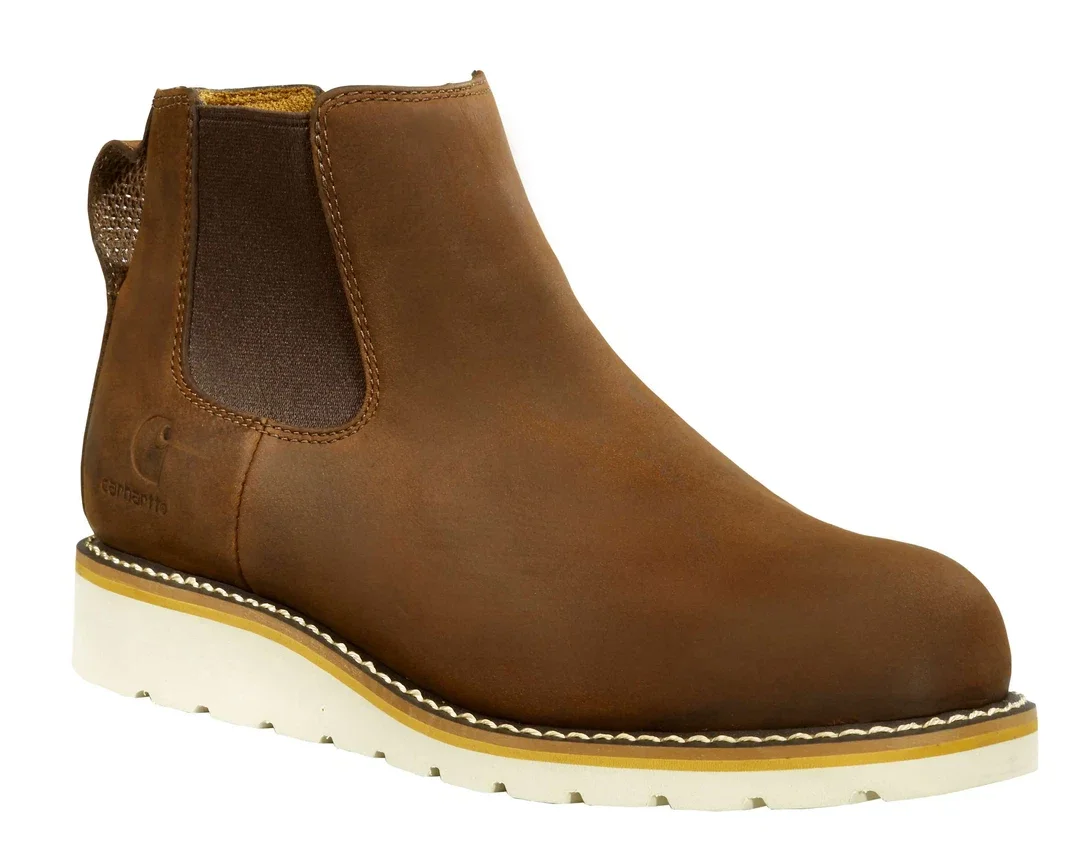 Bota Chelsea con cuña