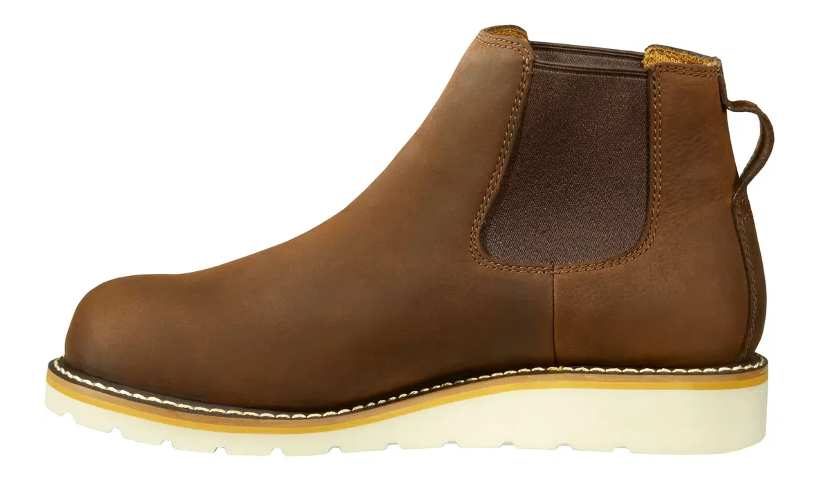 Bota Chelsea con cuña