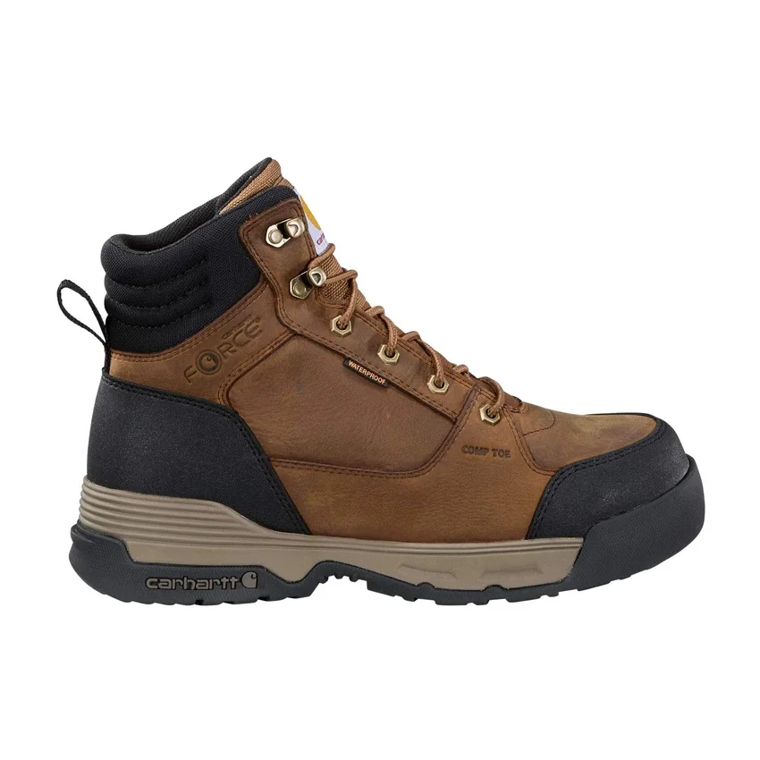 Bota de trabajo Force HD de 6" con puntera compuesta e impermeable