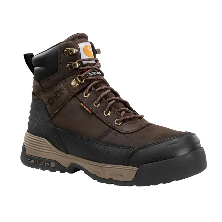 Bota de trabajo Force HD de 6", impermeable, aislante y con puntera compuesta