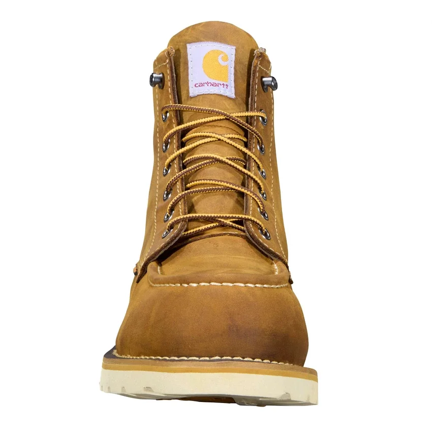 Bota de trabajo impermeable de 6" con puntera Nano Toe y suela de cuña