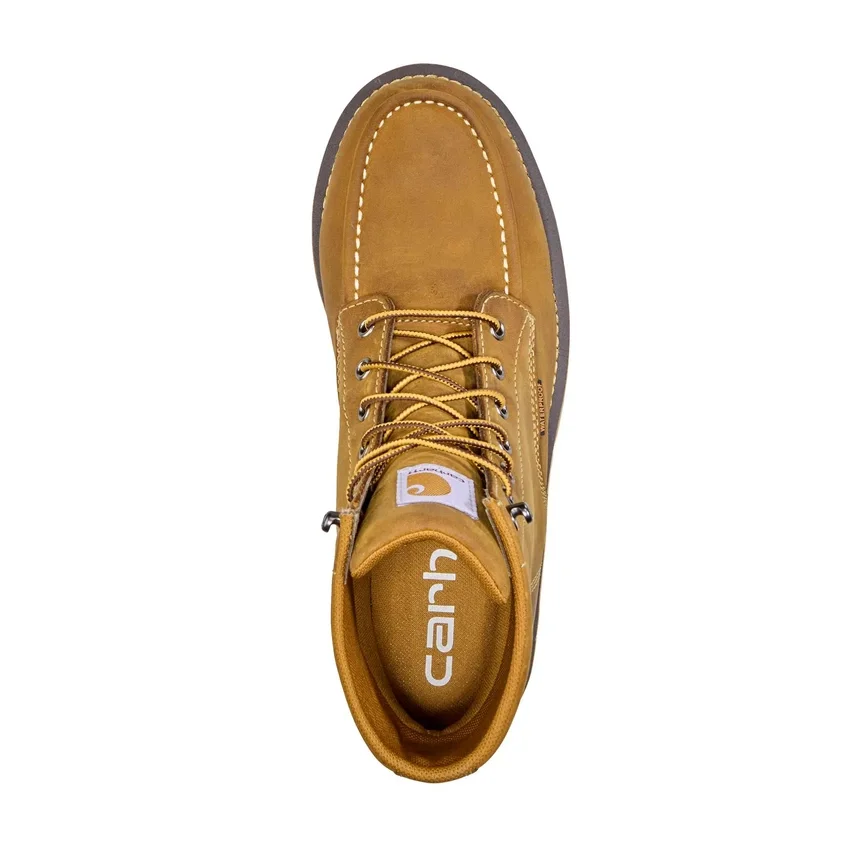 Bota de trabajo impermeable de 6" con puntera Nano Toe y suela de cuña