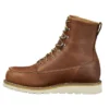 Bota de trabajo impermeable de 8" con puntera de acero y suela en cuña