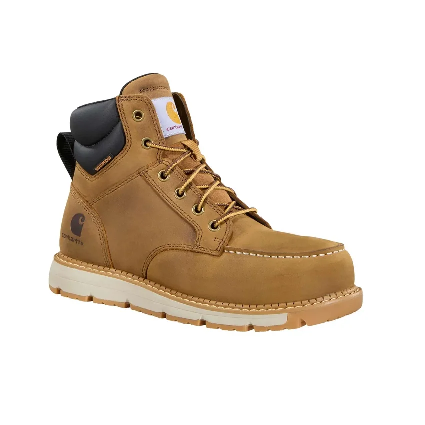 Bota de trabajo Millbrook de 6" para mujer, impermeable y con puntera Nano Toe