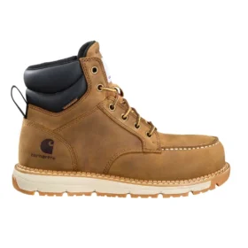 Bota de trabajo Millbrook de 6″ para mujer, impermeable y con puntera Nano Toe