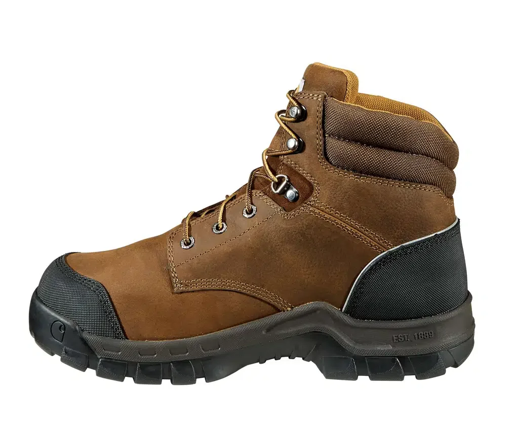 Bota de trabajo Rugged Flex® impermeable con protección metatarsiana y puntera compuesta de 6"