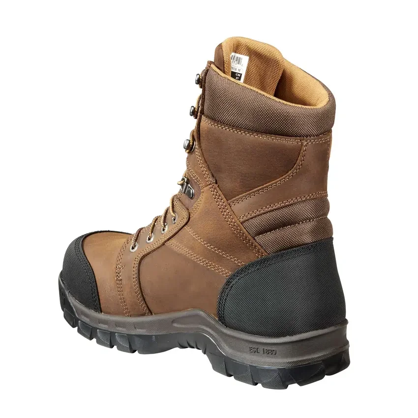 Bota de trabajo Rugged Flex® impermeable y aislante, con puntera compuesta de 8"